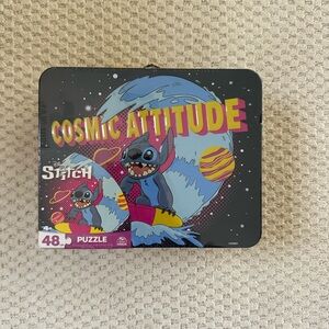 Disney Stitch Cosmic Attitude Puzzle Tin